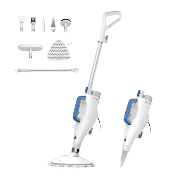 Scopa a Vapore Midea MSM2115WB, 1500W, Serbatoio 0,42L